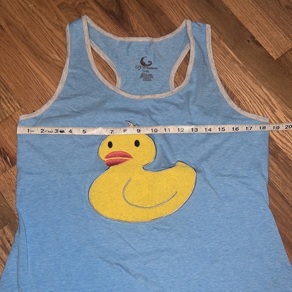 NWOT PJ Couture Rubber Duck Tank Size Large - Picture 3 of 5
